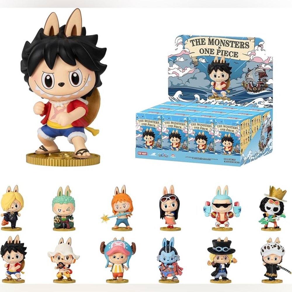 Onepiece The Monsters x PopMart Labubu WHOLE SET